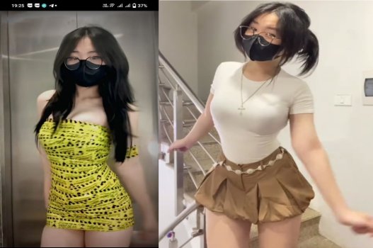 Clip TikTok bị lộ em hàng ngon nhún nhảy đầy sức sống